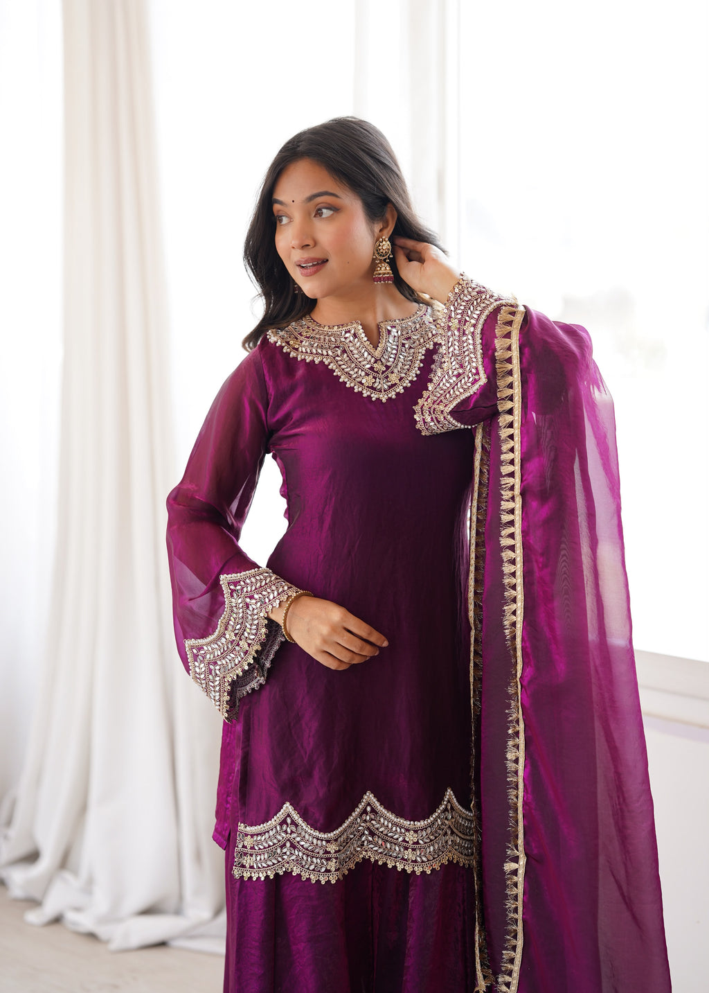 Mahira Festive Sharara Set