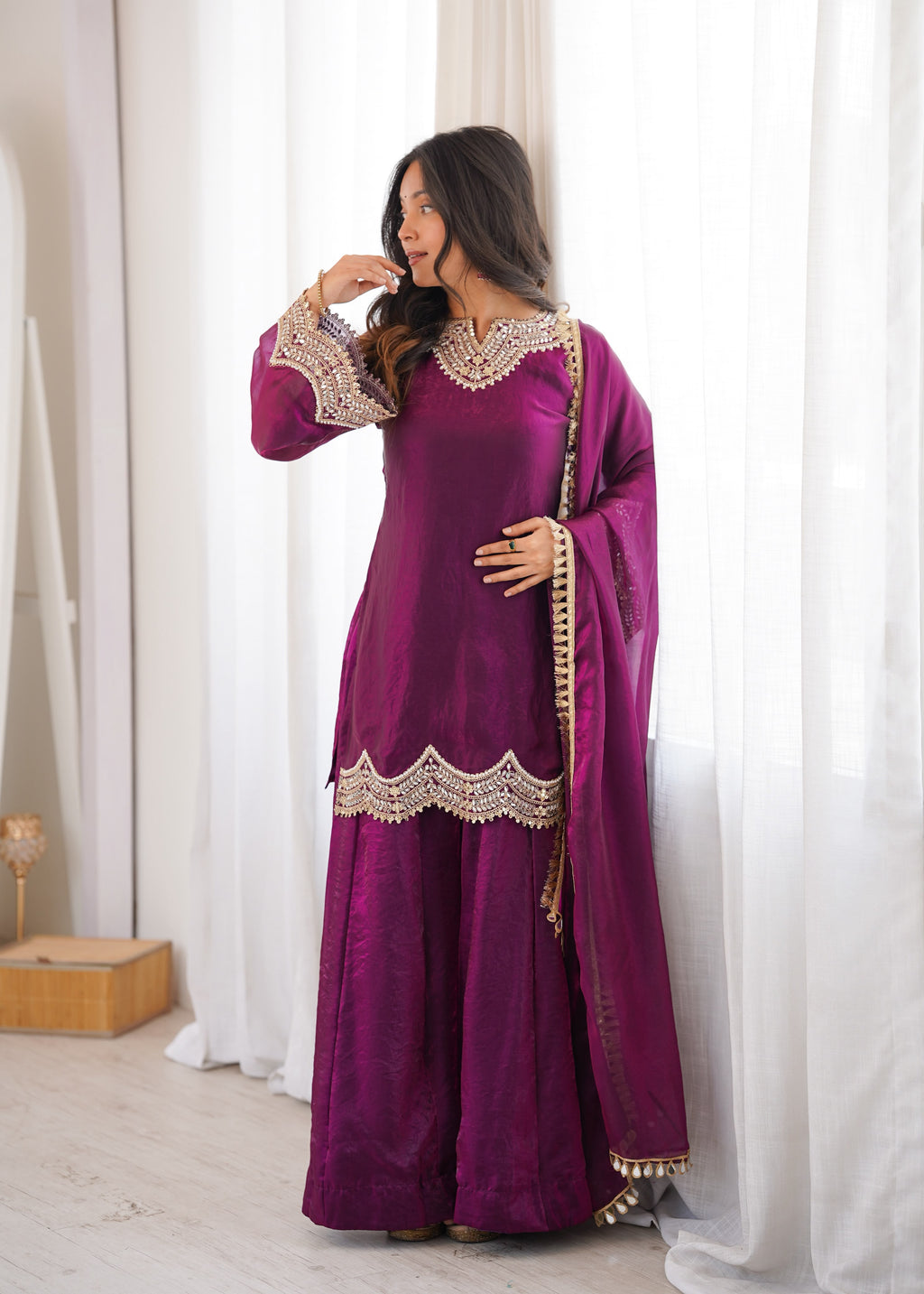 Mahira Festive Sharara Set