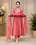 Riwaayat Noor Mirror Work Anarkali Suit Set
